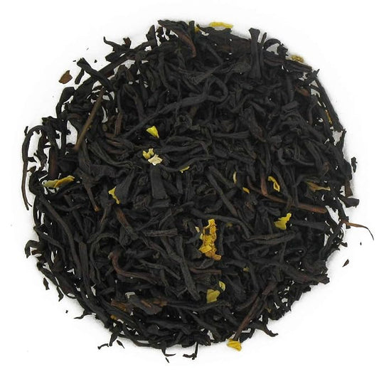English Tea Store Chocolate Flavored Black Tea - 4oz | Loose Leaf Ceylon Tea with Natural Flavoring | Rich Dessert Tea for Milk & Sugar | Decadent Afternoon Blend | Serve Hot or Iced