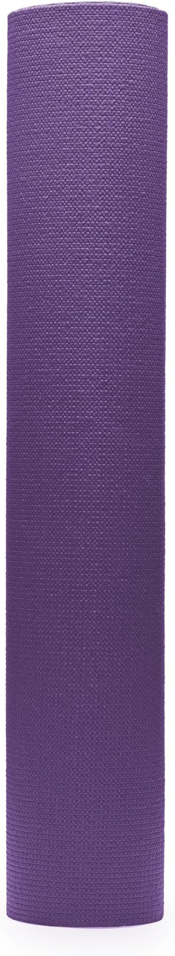 Sunny Health & Fitness Non-Slip Yoga Mat – Durable, Anti-Tear, Lightweight, Cushioned Support for Yoga, Pilates, Stretching Exercises, Meditation and Floor Workouts | Multiple Sizes & Colors