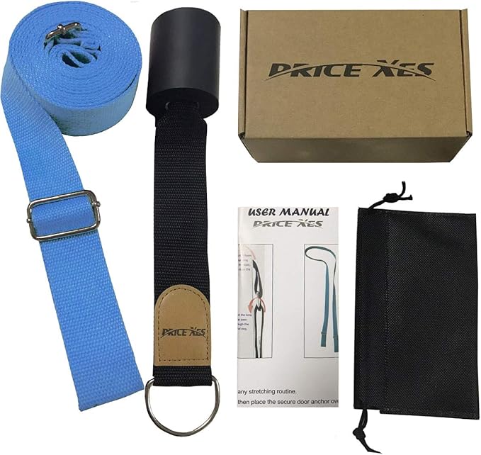 Leg Stretch Band - To Improve Leg Stretching - Easy Install on Door - Perfect Home Equipment For Ballet, Dance And Gymnastic Exercise Flexibility Stretching Strap Foot Stretcher Bands