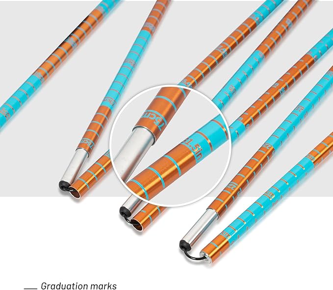 G2 GO2GEHTER 7075 Aluminum Alloy 270cm Backcountry Avalanche Rescue Probe with Storage Bag, Folding Design, Easy to Storage and Carry (3 Color Available)