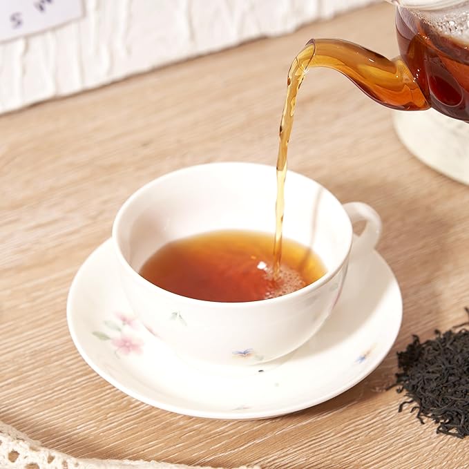 ChaWuWarmSun [A] Keemun KongFu Black Tea,6oz/170g,Kong Fu Tea Loose Leaf,Chinese QiMen HongCha