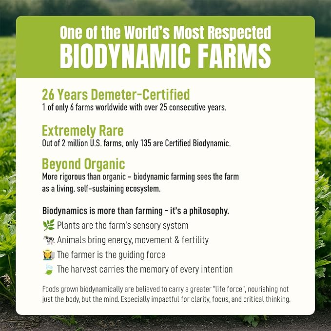 Dr. Cowan's Garden Low-Oxalate Greens Veggie Powder Refill Pouch - Beyond Organic Superfood Greens Vegetable Powder for Drinks and Food - Lacinato Kale, Mustard Leaves, and Collard Greens