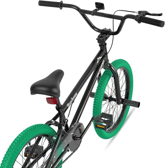JOYSTAR Brockway Freestyle Kids BMX Bikes 20" 24" Kids Bicycles for 6-14 Years Old Boys Girls and Beginner-Level Riders 2 Pegs Multiple Colors