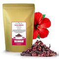 Greenhilltea Premium Dried Hibiscus Flower, Fully natural and healthy, Rich Aroma, Gluten Free, Non GMO, contains benefits of Hibiscus – 4 OZ