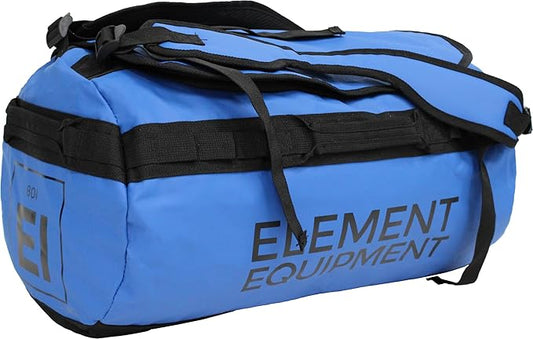 Element Equipment Trailhead Duffel Bag Shoulder Straps Waterproof Imperial Blue Medium