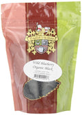 Wild Blueberry Organic Black Tea Loose Leaf 4oz Pouch | Medium Caffeine Fruity Black Tea with Sweet Blueberry Aroma | High Antioxidant Kosher Vegan Tea from Ethical Tea Partnership | Hot or Iced