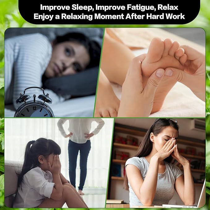 100 Pack Foot Pads, Ginger Oil Bamboo Charcoal, Foot Care Patch Message Deep Cleansing for Stress Relief, Better Rest, Feet Health Patches, Relaxing Muscles