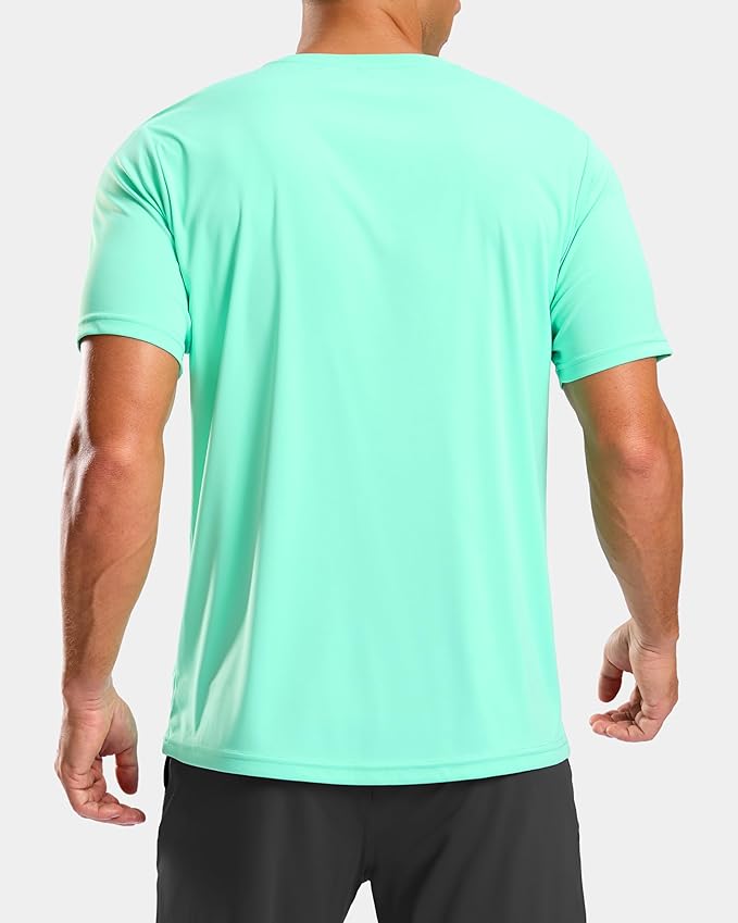 G Gradual Men's Workout Shirts Quick Dry Athletic Running T-Shirts Lightweight Moisture Wicking Short Sleeve Sports Gym Tops
