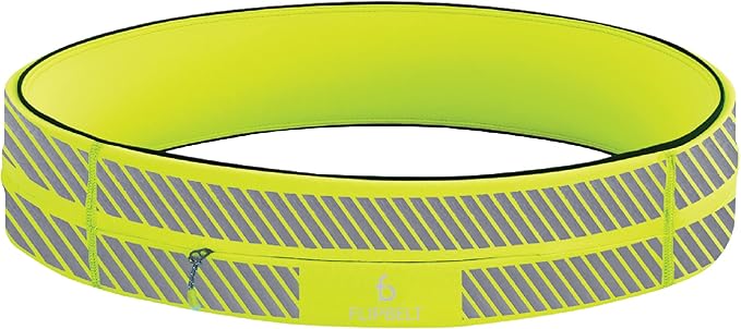 FlipBelt Zipper Running Belt, Waist Pack for Fitness and Running, US Company