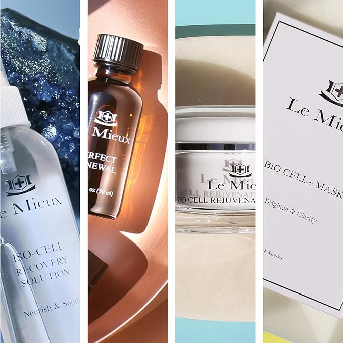 Le Mieux 5% Glyco Polymer Solution - Glycolic & Lactic Acid Micro Peel Serum, Exfoliator for Uneven Skin Texture, Peeling Solution for Face (0.5 oz / 15 ml)