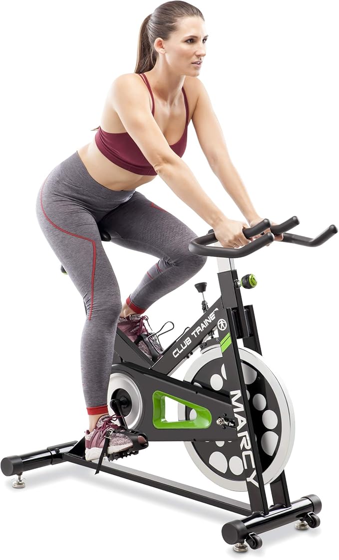 MARCY Club Revolution Bike Cycle Trainer for Cardio Exercise XJ-3220 Black