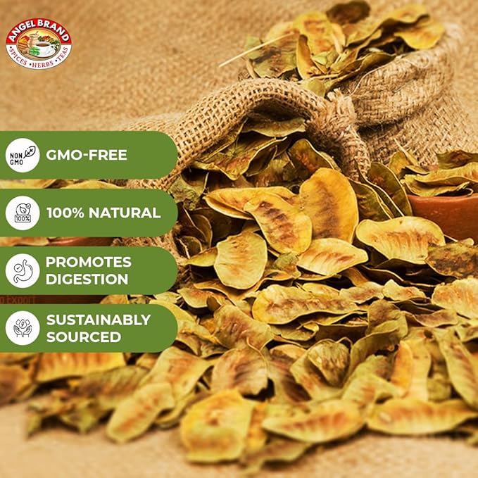 Angel Brand Senna Pods - 0.5 Pouch, Pack of 3 - Senna Pods for Tea and Traditionals Uses.