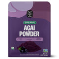 FGO Organic Acai Powder, 1 Pound / 16oz Bulk Resealable Pouch, Freeze Dried Superfood Berry from Brazil, No Sugar & Additives,Great for Drinks, Smoothie, & Beverages, Non-GMO (Pack of 1)
