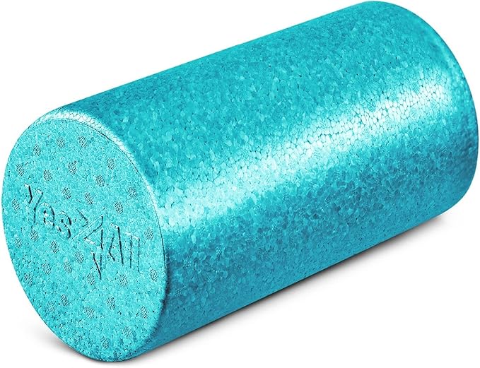 Yes4All High-Density EPP Round Back Roller Foam, Exercise Foam Roller for Yoga, Pilates & Stretching - 12, 18, 24, 36 inch