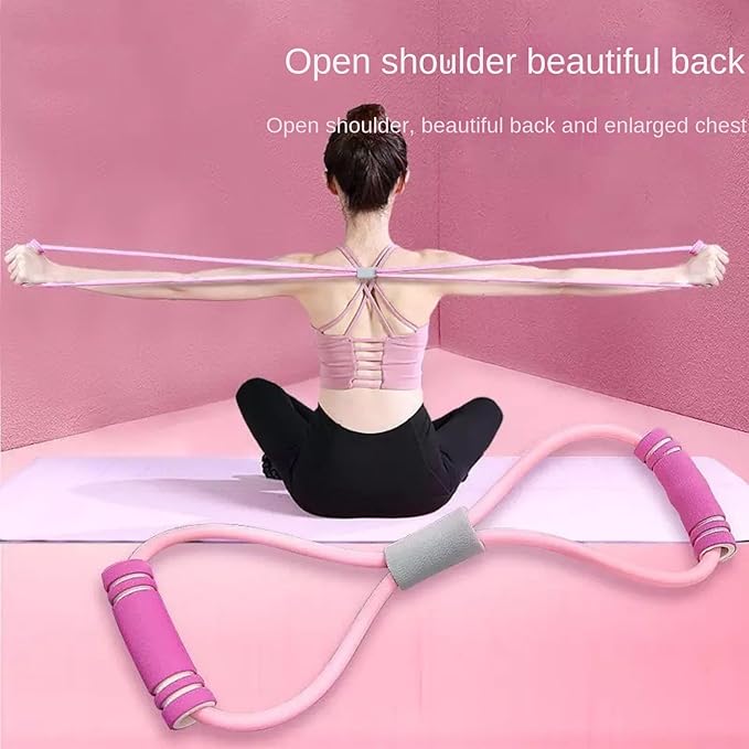 Crossover Resistance Band - Shoulder Back Training/Yoga Stretch/Posture Corrector