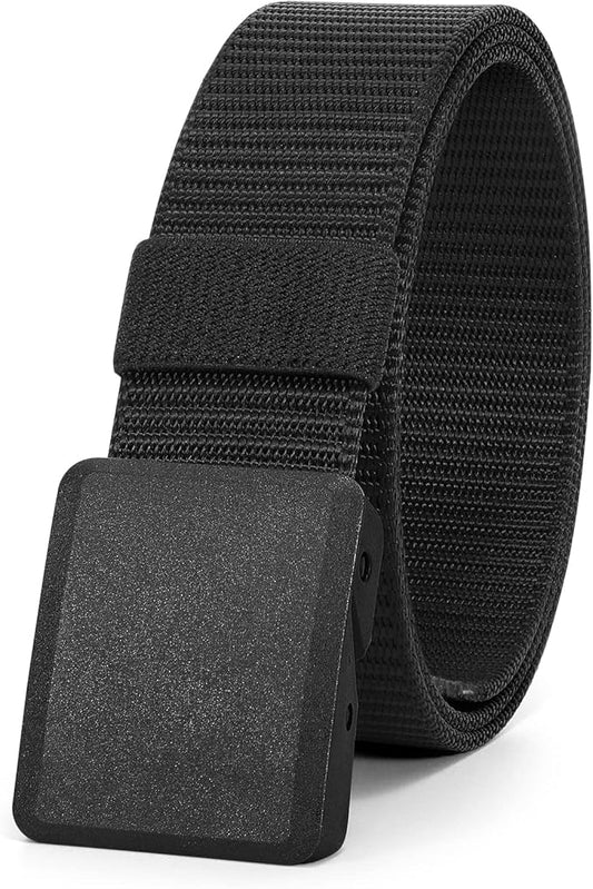 JASGOOD Nylon Canvas Breathable Military Tactical Men Waist Belt With Plastic Buckle
