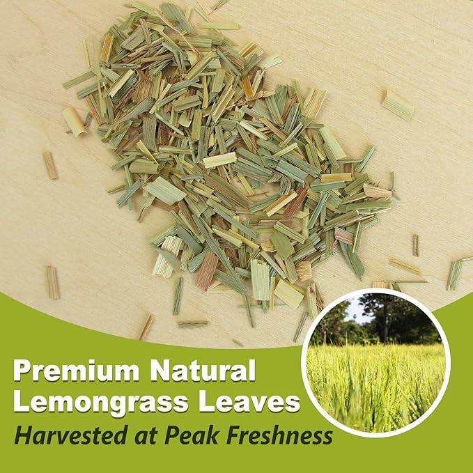 TEARELAE - Lemongrass Tea Bags, 40 Count - Premium Natural Lemon Grass Herbal Tea Bags - Non-GMO - Caffeine-free - Support Healthy Digestion