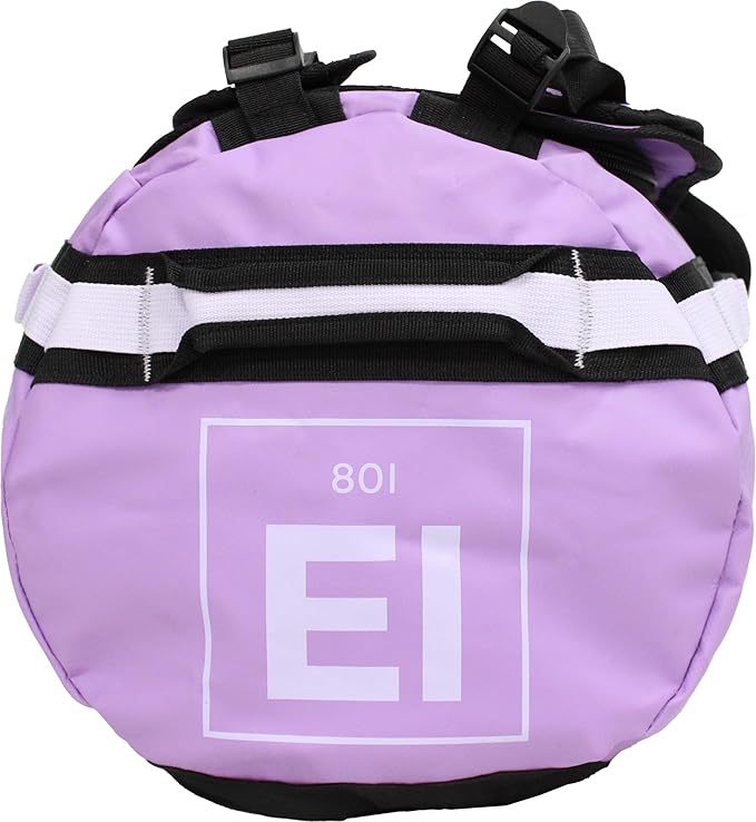 Element Equipment Trailhead Duffel Bag Shoulder Straps Waterproof Violet/Lavendar Large
