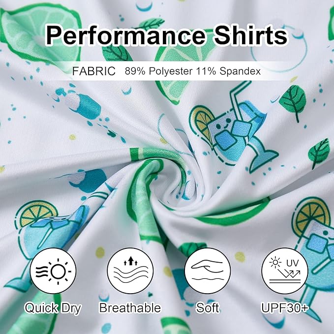 Golf Shirts for Men - Moisture Wicking Short Sleeve Performance Sport Casual Striped Collared Mens Polo Shirt