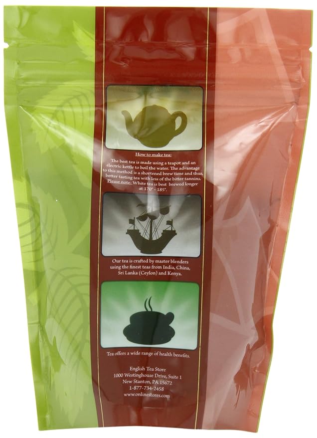 Scottish Caramel Toffee Pu-erh Tea Pouches - 4oz | Loose Leaf Black Tea Blend | Sweet Caramel and Toffee Aroma | Smooth Earthy Flavor | Brew Hot or Iced | Dessert-Inspired Tea Experience