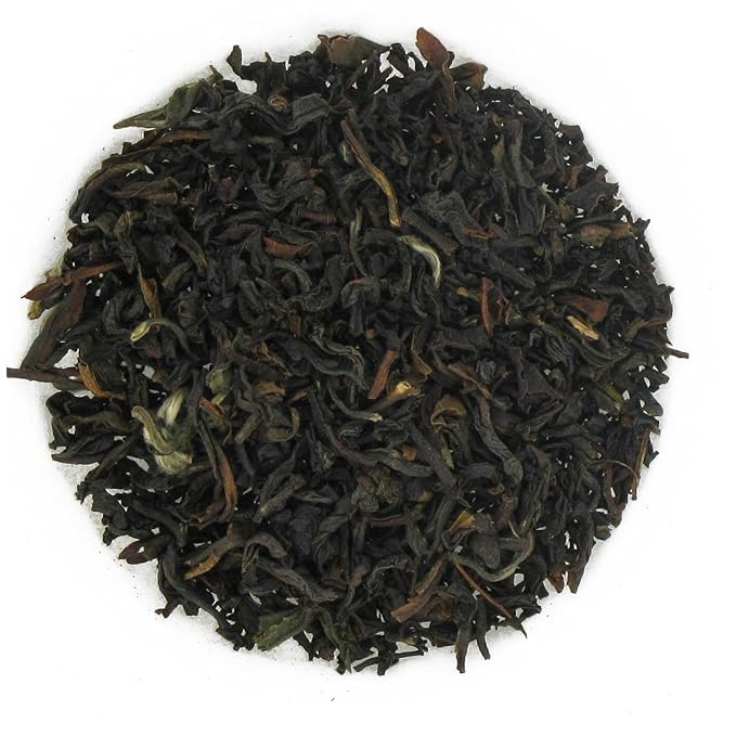 English Evening Tea Loose Leaf Blend 4oz | Soothing Black and Green Tea Fusion with Light Body and Muscatel Notes | Enjoy Hot or Iced | Premium Quality Gourmet Tea from English Tea Store