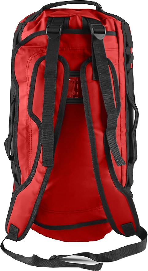 Element Equipment Trailhead Duffel Bag Shoulder Straps Waterproof Red Medium
