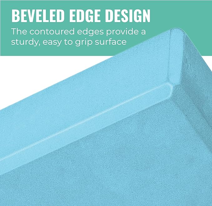 3" Yoga Block, 10 Pack Bulk EVA Foam Yoga Blocks, Firm and Supportive Yoga Brick, Balance Foam for Stretching, Pilates, and Workout, 3" x 6" x 9"