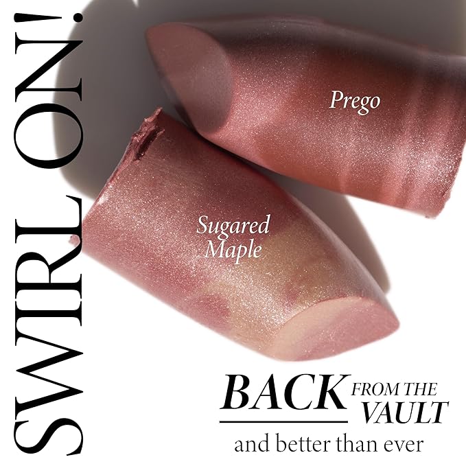 LAURA GELLER NEW YORK Italian Marble Sheer Lipstick - Sugared Maple - Hydrating & Lightweight - Vitamin E & Caster Seed Oil - Cream Finish