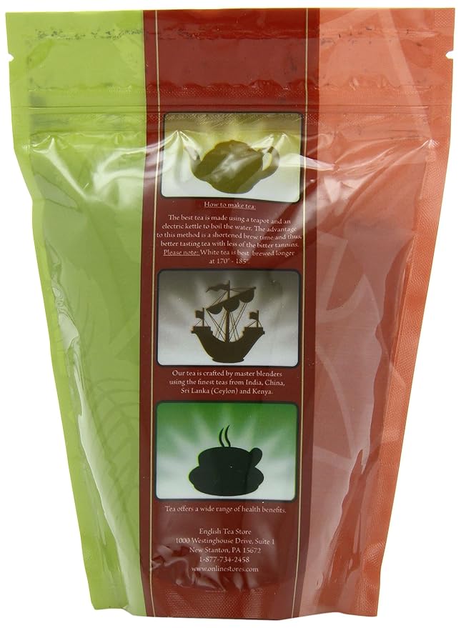 Lover's Leap Estate Loose Leaf Tea 4oz | High Grown Ceylon Black Tea from Nuwara Eliya | Floral and Light Flavor | Ethical Tea Partnership Estate | Premium After Dinner Brew