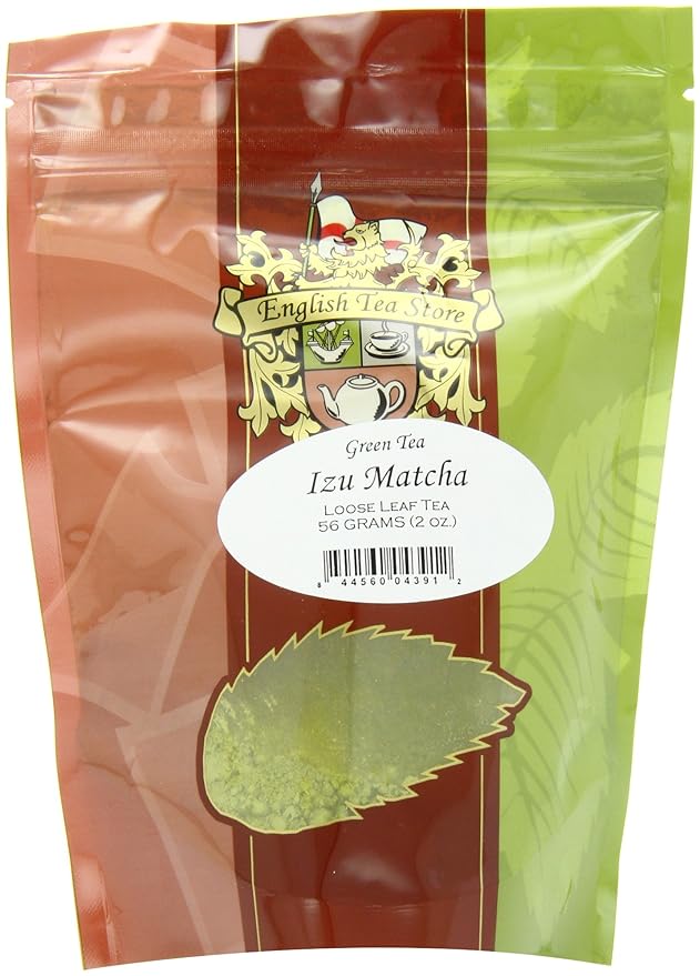 English Tea Store Loose Leaf, Izu Matcha Japanese Green Tea, 2 Ounce