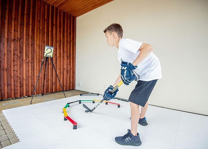 Hockey Revolution Lightweight Stickhandling Training Aid, Equipment for Puck Control, Reaction Time and Coordination