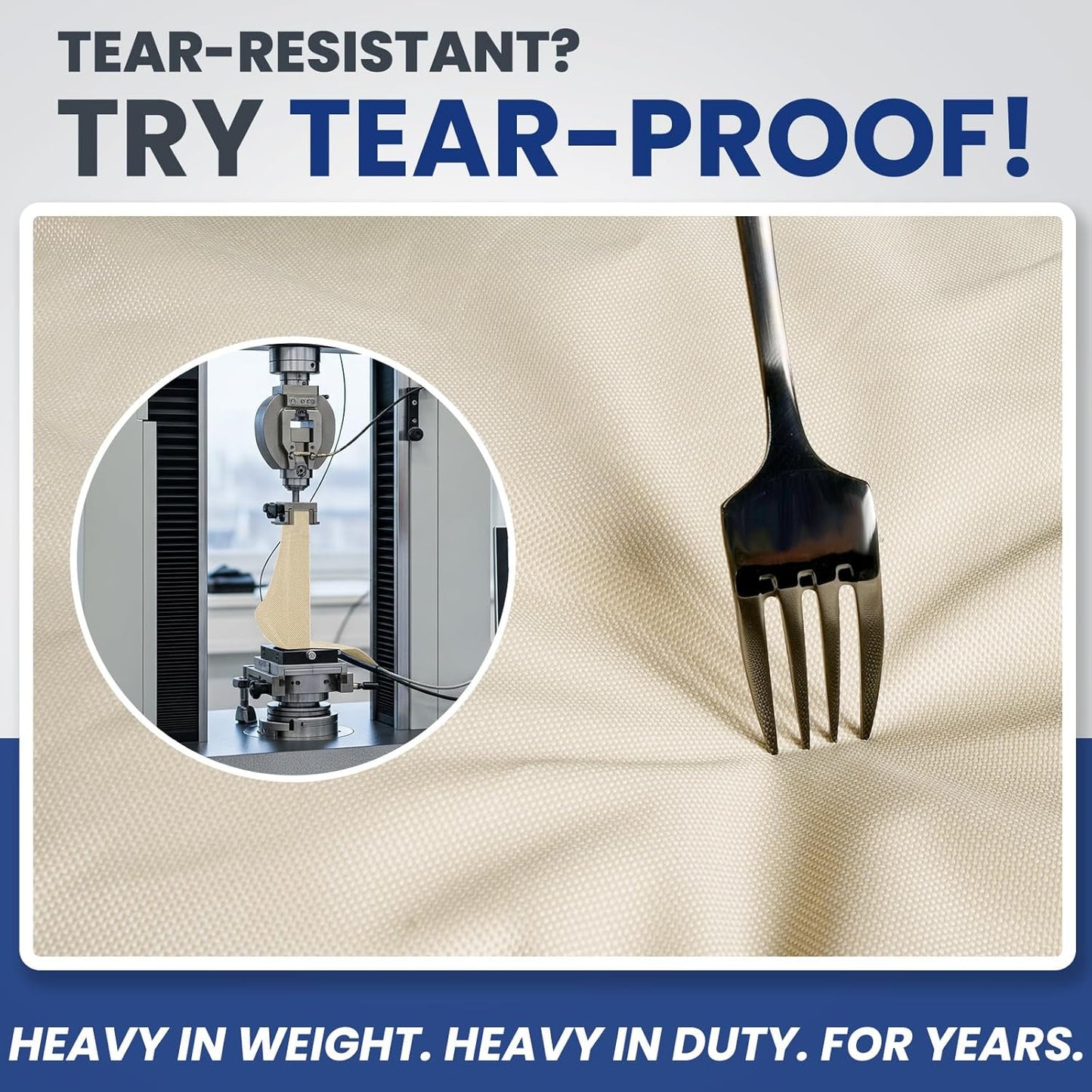 Extra Heavy Duty Patio Chair Covers Waterproof - 2 Pack Patio Furniture Seat Covers for Outdoor Swivel/ Rocking Chair/ Stackable Dining Chairs, with Air Vents, 28" W x 33" D x 38.5" H