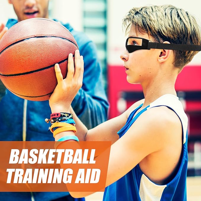 Dribbling Goggles Basketball Sports Glasses Adjustable Dribbling Black Goggles Basketball Training Equipment