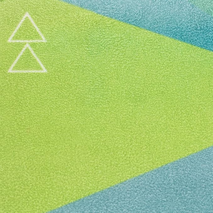 YOGA DESIGN LAB | The Combo Yoga Mat | 2-in-1 Mat+Towel | Eco Luxury | Ideal for Hot Yoga, Power, Bikram, Ashtanga, Sweat | Studio Quality | Includes Carrying Strap!