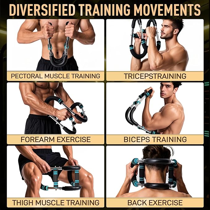 Twister Arm Trainer,Arm Trainer for Men,Chest Workout Equipment,Arm Strength Trainer,Arm Workout Equipment,Chest Exerciser for Men,Arm Twister Exerciser,Upper Body Workout Equipment
