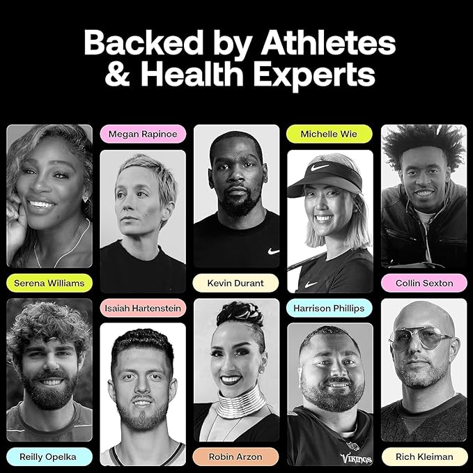 Happy Viking Vanilla Bean Plant Protein Powder, Created by Venus Williams, 20G Protein, Low Carb, Keto, Vegan, Gluten-Free, Non-GMO, Superfoods, Complete Meal Replacement, 8 Single Serve Packs