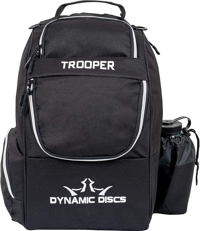 Dynamic Discs Trooper Disc Golf Bag | Large Frisbee Bags with 18+ Discs Capacity | Lightweight & Durable Backpack | Great Gifts or Disc Golf Accessories for Men | Ideal for Beginners & Pro Players