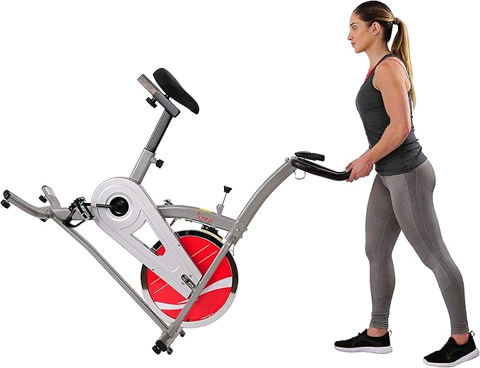 Sunny Health & Fitness ACTIVE Series Smart Exercise Bike with SunnyFit App Connection