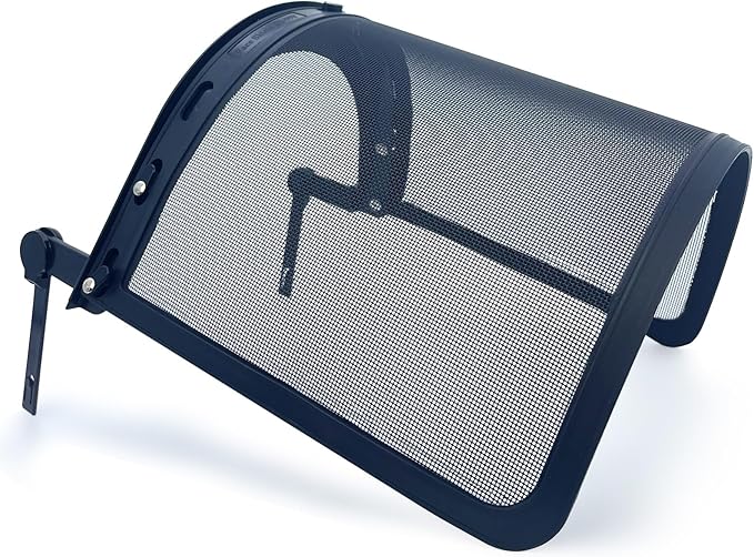 Forestry Safety Helmet with Build-in Visor Mesh Face Shield Ear Muffs 4 in 1 Chainsaw Safety Hard Hats