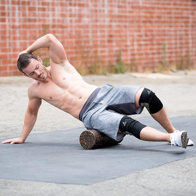 ProsourceFit High Density Foam Rollers 18 to 36 - inches Long, Firm Full Body Athletic Massage Tool for Back Stretching, Yoga, Pilates, Post Workout Muscle Recuperation