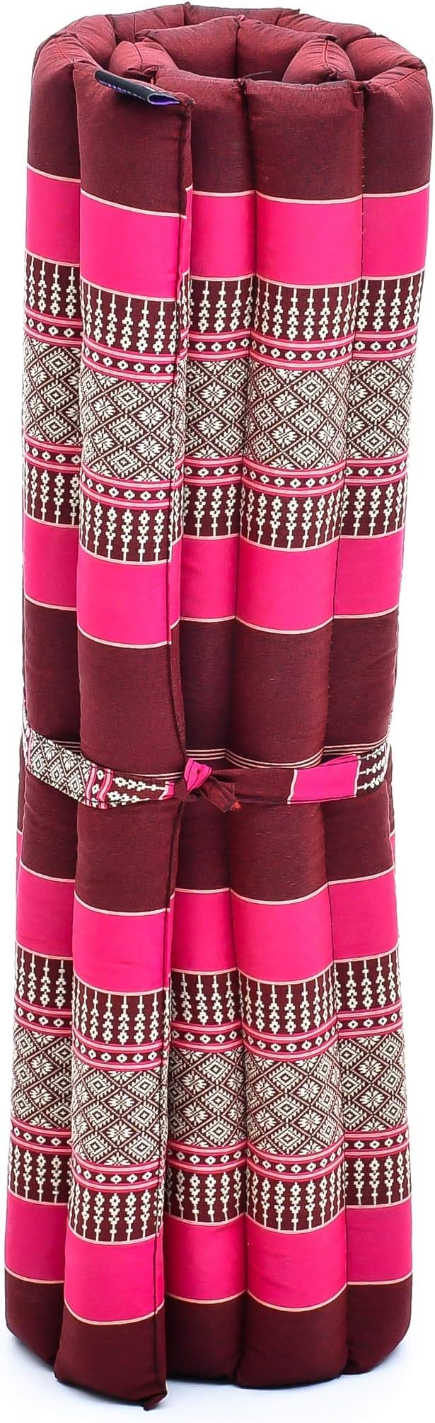 Leewadee Zabuton Seating Cushion – Square Floor Seat for Meditation Exercises, Light Yoga Mat Filled with Kapok