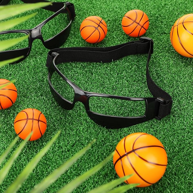 Dribbling Goggles Basketball Sports Glasses Adjustable Dribbling Black Goggles Basketball Training Equipment