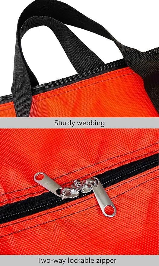 Extra Large Storage Duffle Bag with Zippers and Handles, Big Foldable Duffle Bag for Travel