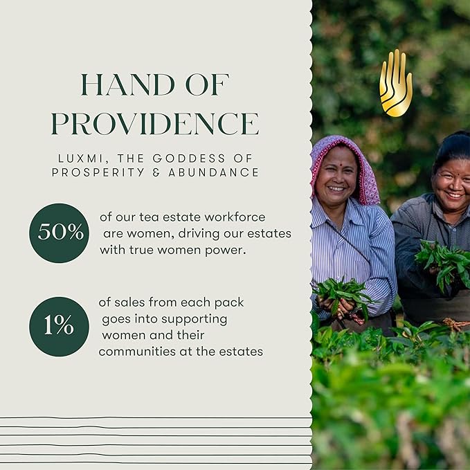 Luxmi Estates - Peach Mint Tea - 100g (50 Cups) | USDA Certified Organic Herbal Tea | Caffeine-Free