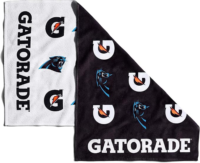 Gatorade Carolina Panthers Towel, 21" x 39”