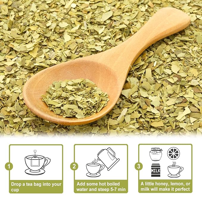 TEARELAE - Yerba Mate Tea - 3g x 50 Count - 100% Pure Unsmoked Yerba Mate Tea Bag - Country of Origin Argentina - Rich In Nutrients & Boost Energy
