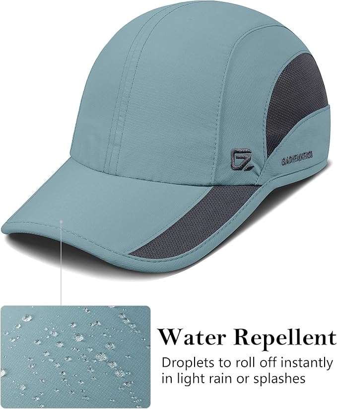 GADIEMKENSD Quick Dry Run Hat Cooling Breathable Mesh