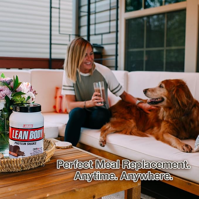 Labrada Nutrition Lean Body Hi-Protein Meal Replacement Shake, Cinnamon Bun, 2.47 Pound Packaging May Vary