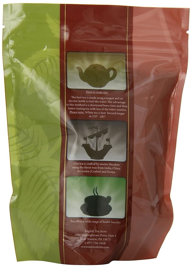 Organic Pearl River Green Tea Loose Leaf Tea | Hand-Plucked Pre-Dawn Leaves | Bright Forest Green Cup | Vegan Kosher | High Antioxidant | 4oz Resealable Pouch by English Tea Store