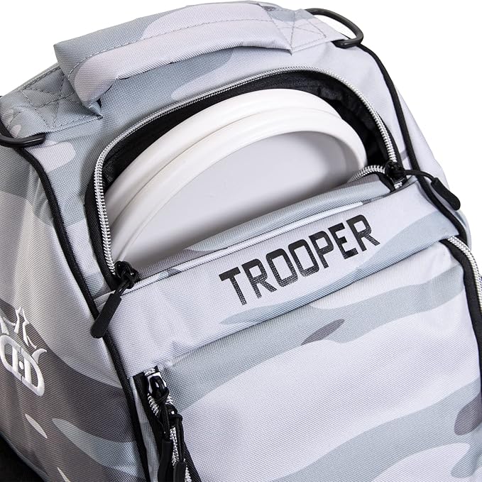 Dynamic Discs Trooper Disc Golf Bag | Large Frisbee Bags with 18+ Discs Capacity | Lightweight & Durable Backpack | Great Gifts or Disc Golf Accessories for Men | Ideal for Beginners & Pro Players